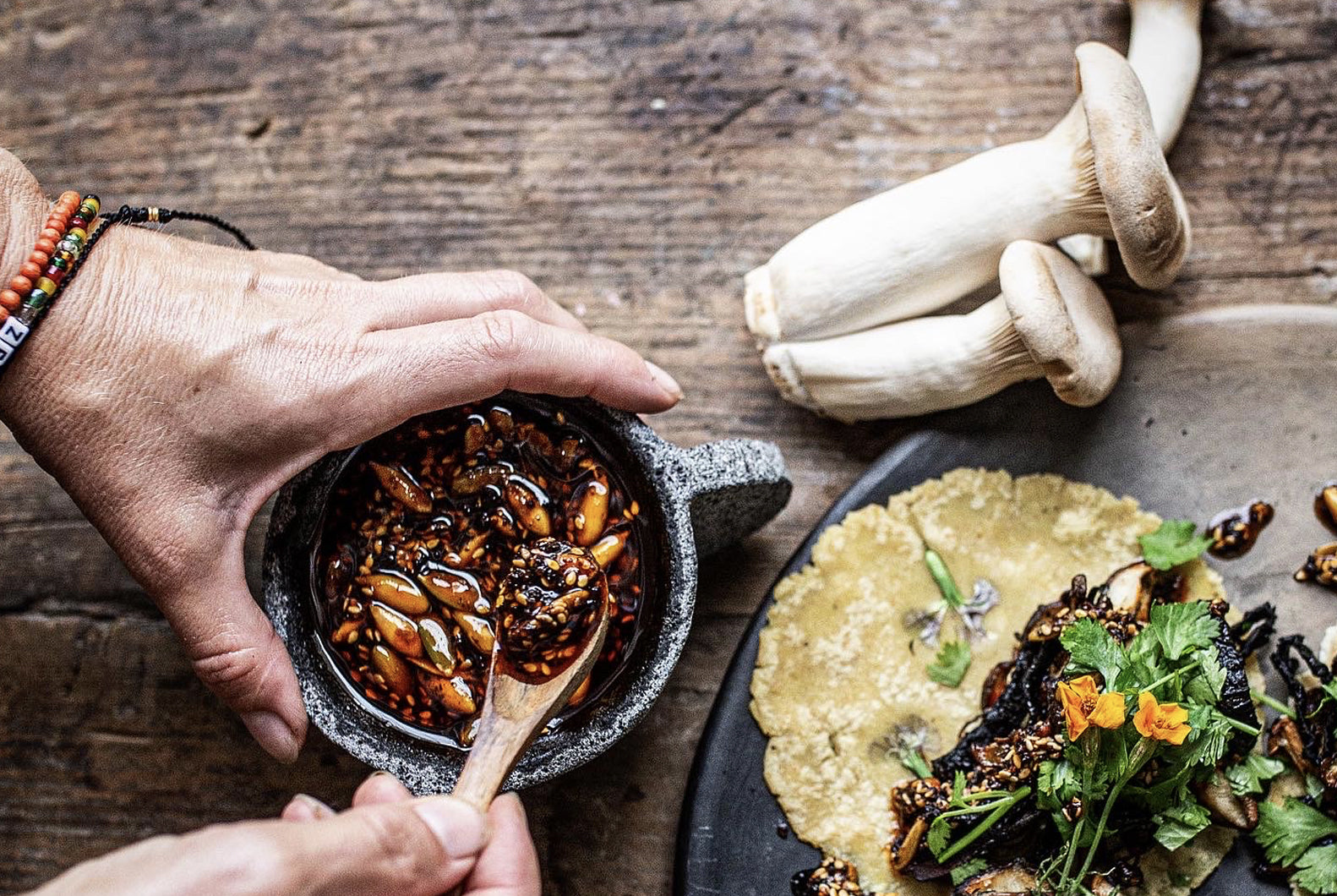 Mushroom Tacos & Scholarships for Our Kids