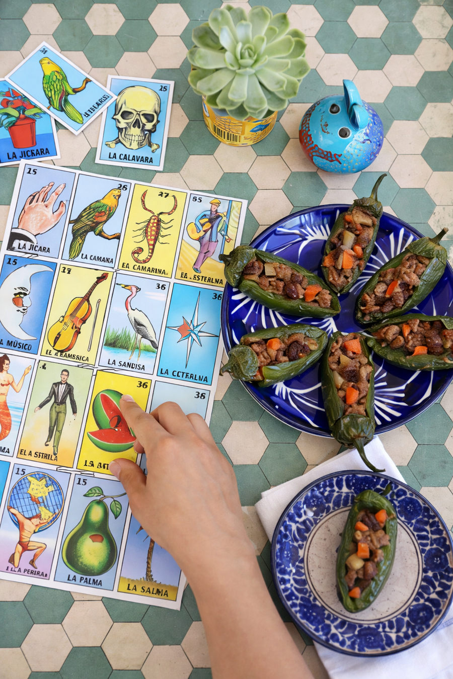 Picadillo Stuffed Chiles Jalapeño