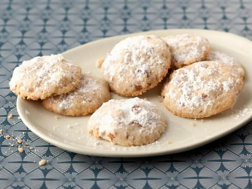 Masaharina Polvorones: Ground Walnut Cookies