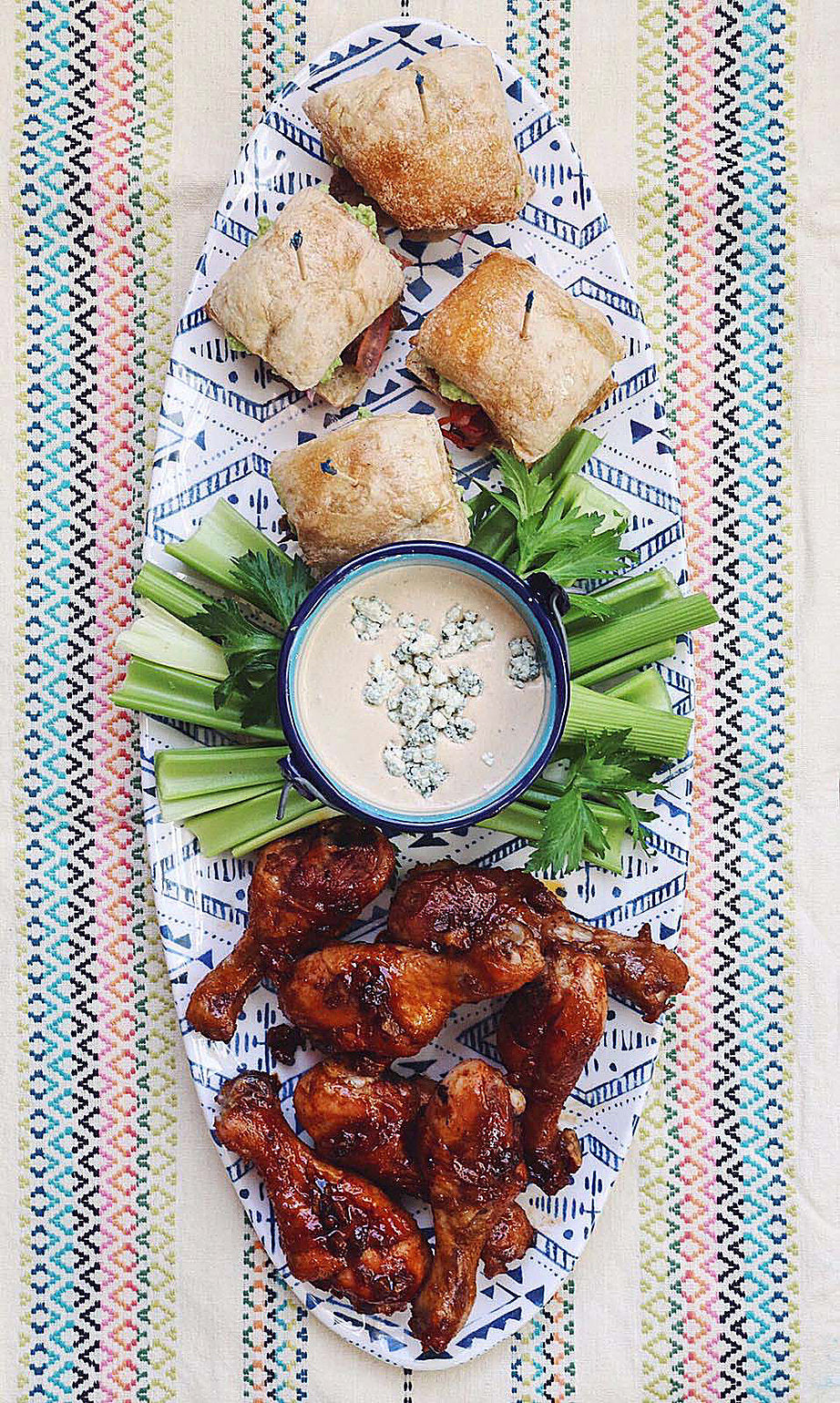 Game Day Menu