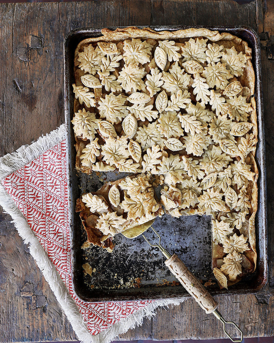 Piloncillo-Apple Slab Pie