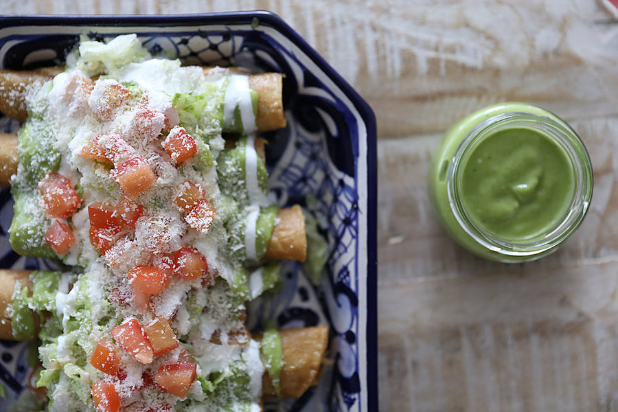 Flautas de Pollo