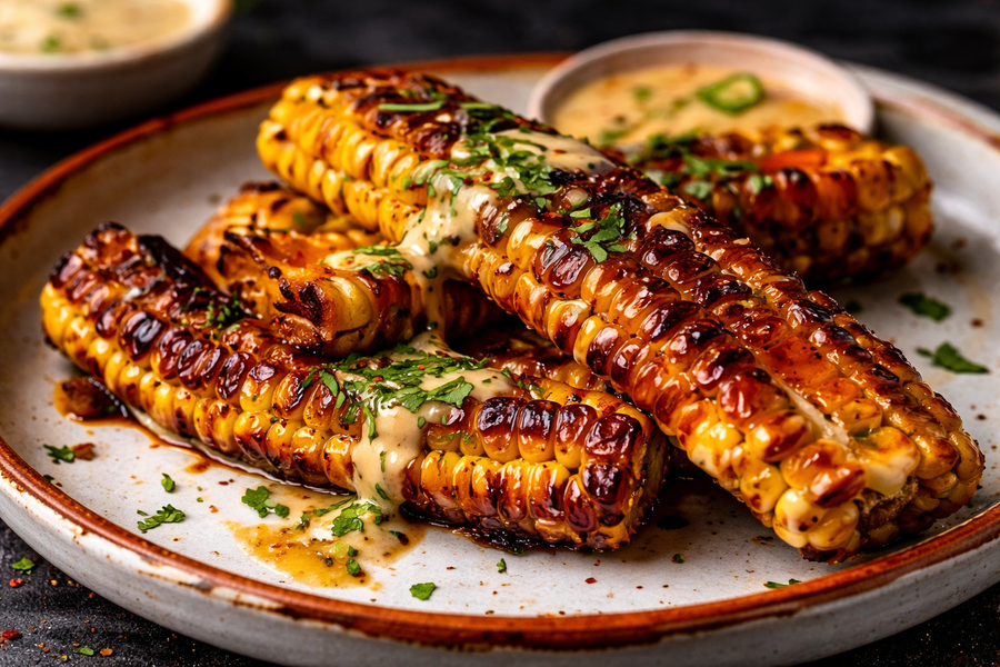 Morita Compound Butter Corn Ribs