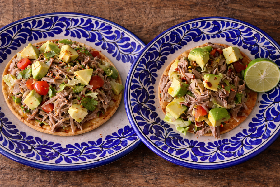 Tostadas de Salpicon