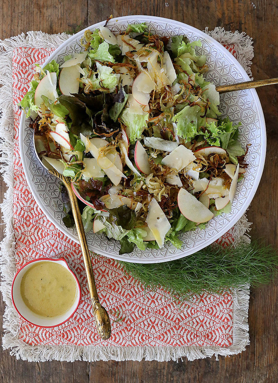 Crispy Fennel Garden Salad