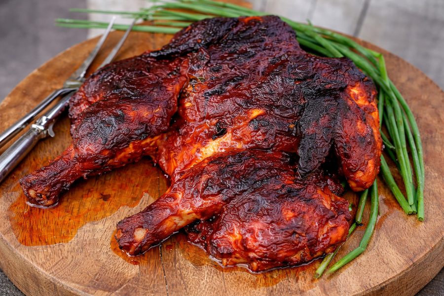 Adobo-Rubbed Chicken