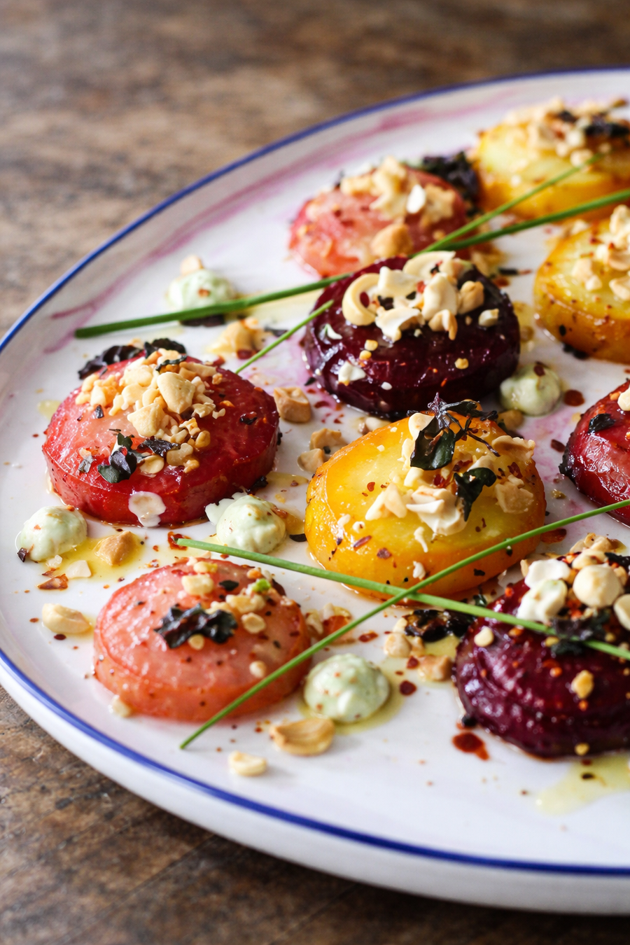 Roasted Beet Raviolis