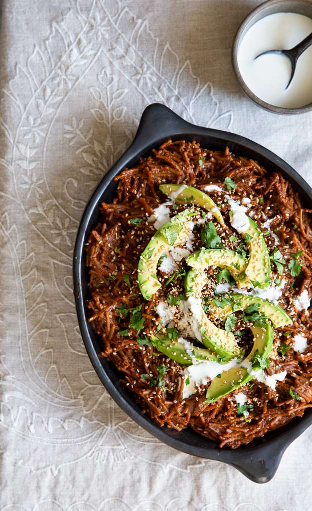 Fideo Seco en Mole