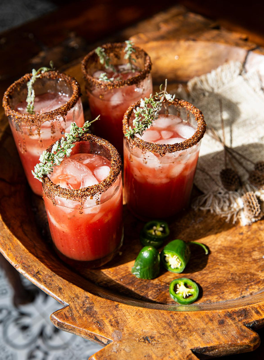 Watermelon, Jalapeño & Mint Agua Fresca
