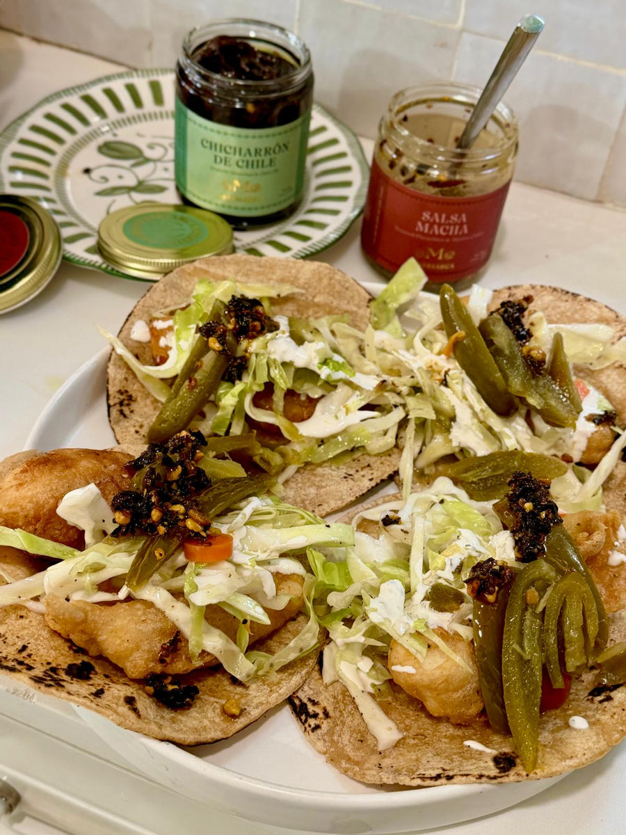 BAJA-STYLE FISH TACOS