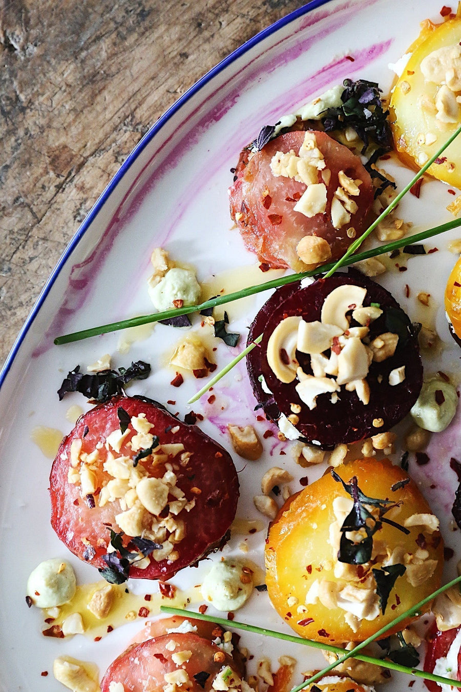 Roasted Beet Raviolis