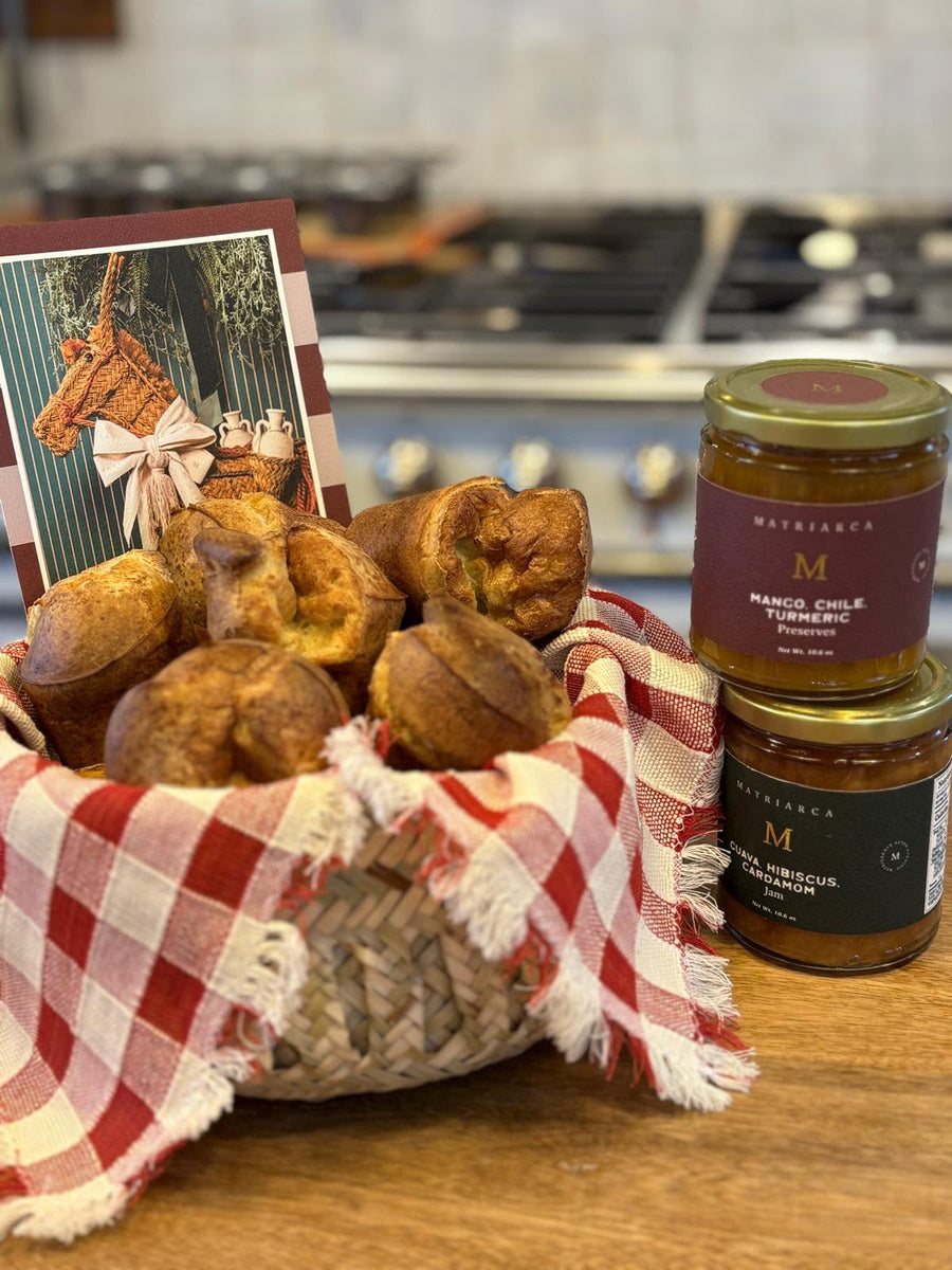 Matriarca Savory Popovers with Onion, Celery & Carrot Powder