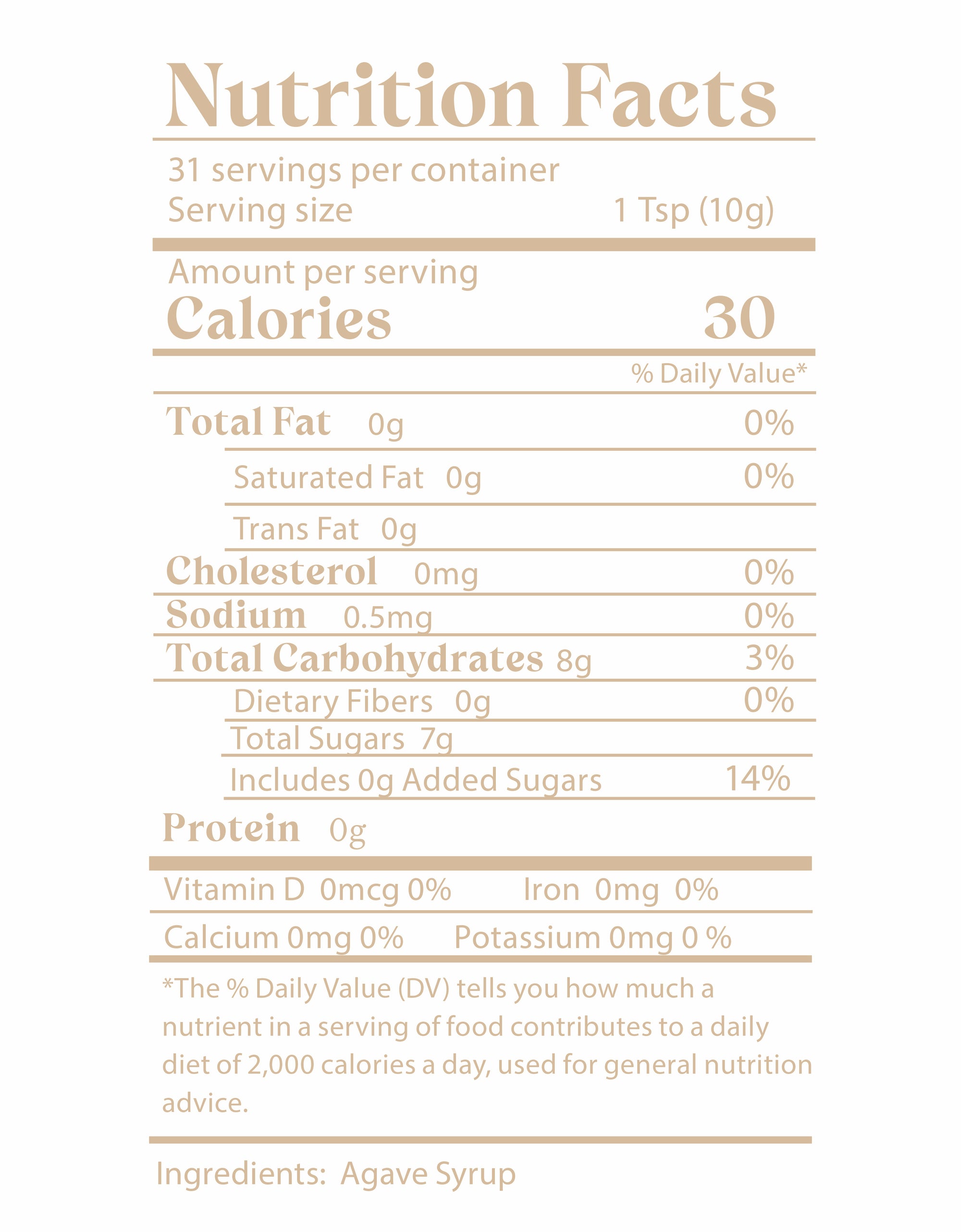 Organic Blue Agave Syrup Traditionally Sourced