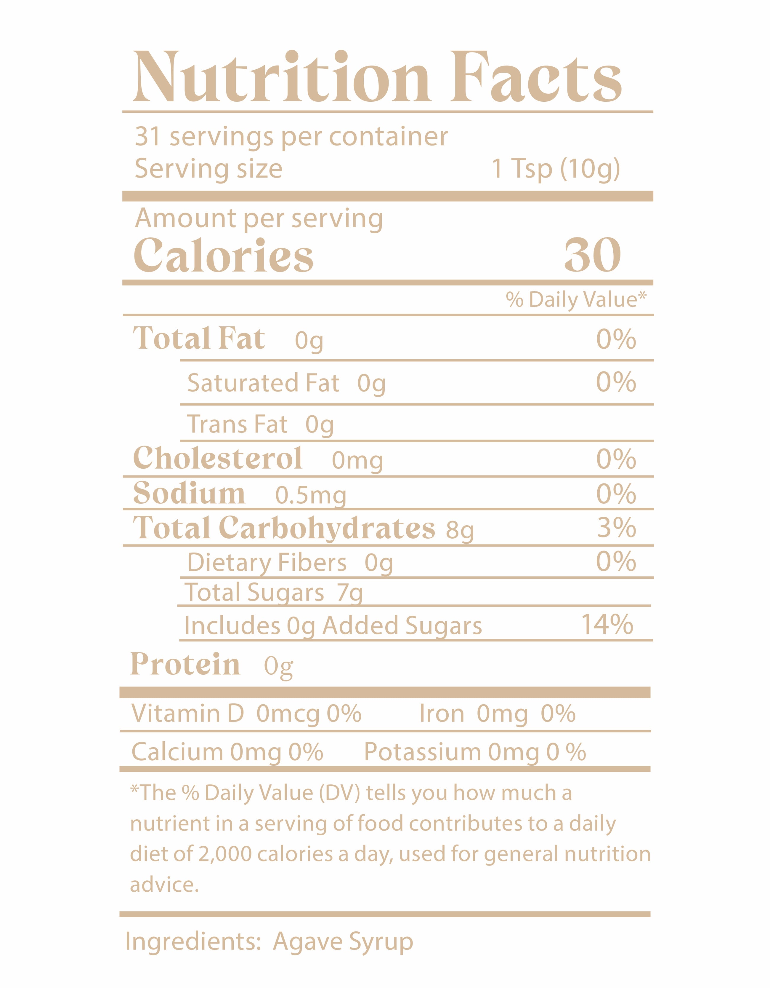 Organic Blue Agave Syrup Traditionally Sourced