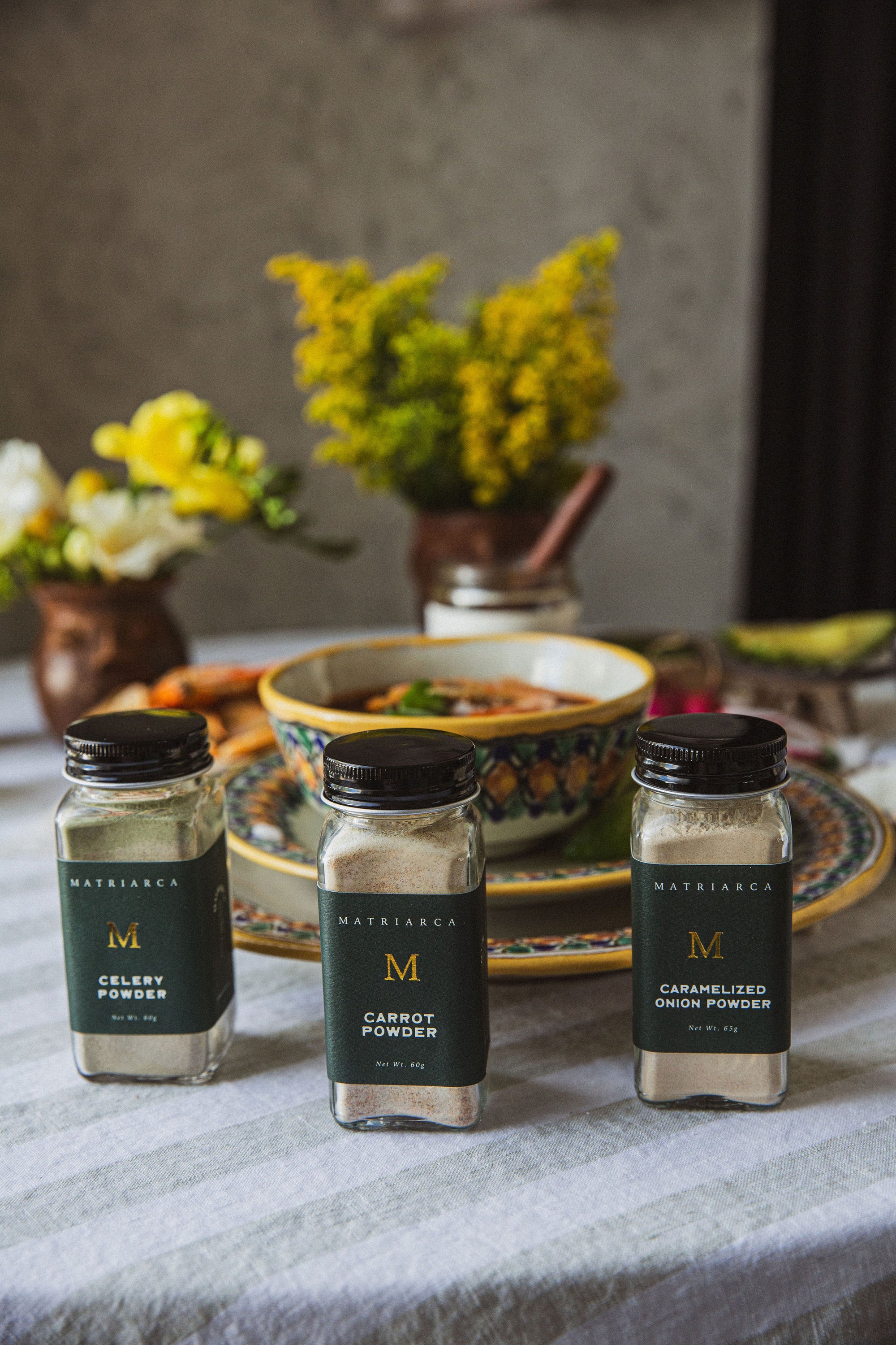 Powdered Mirepoix Trio