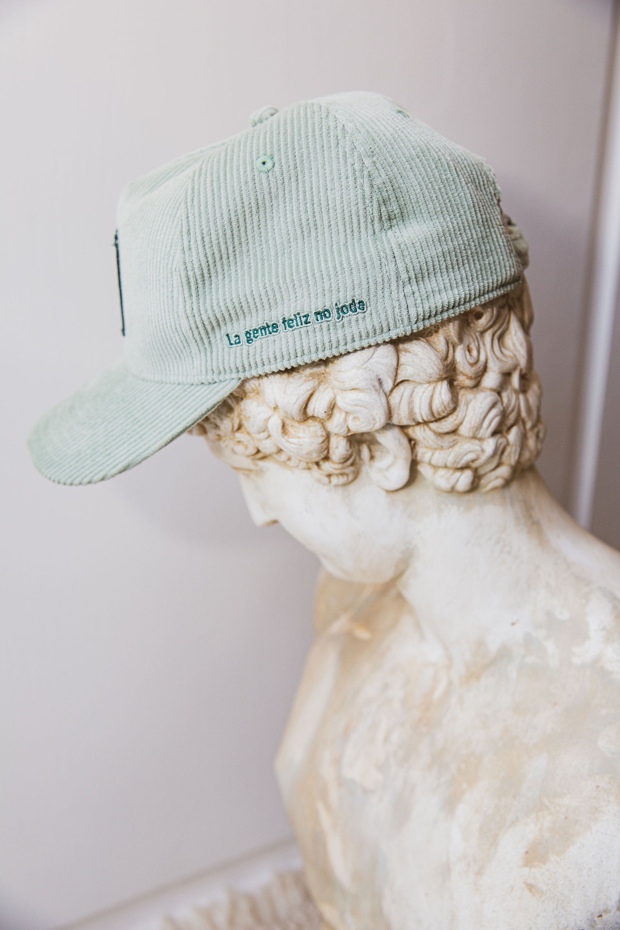 PRE SALE : La Gente Feliz No Jode Hat (Celery Green)