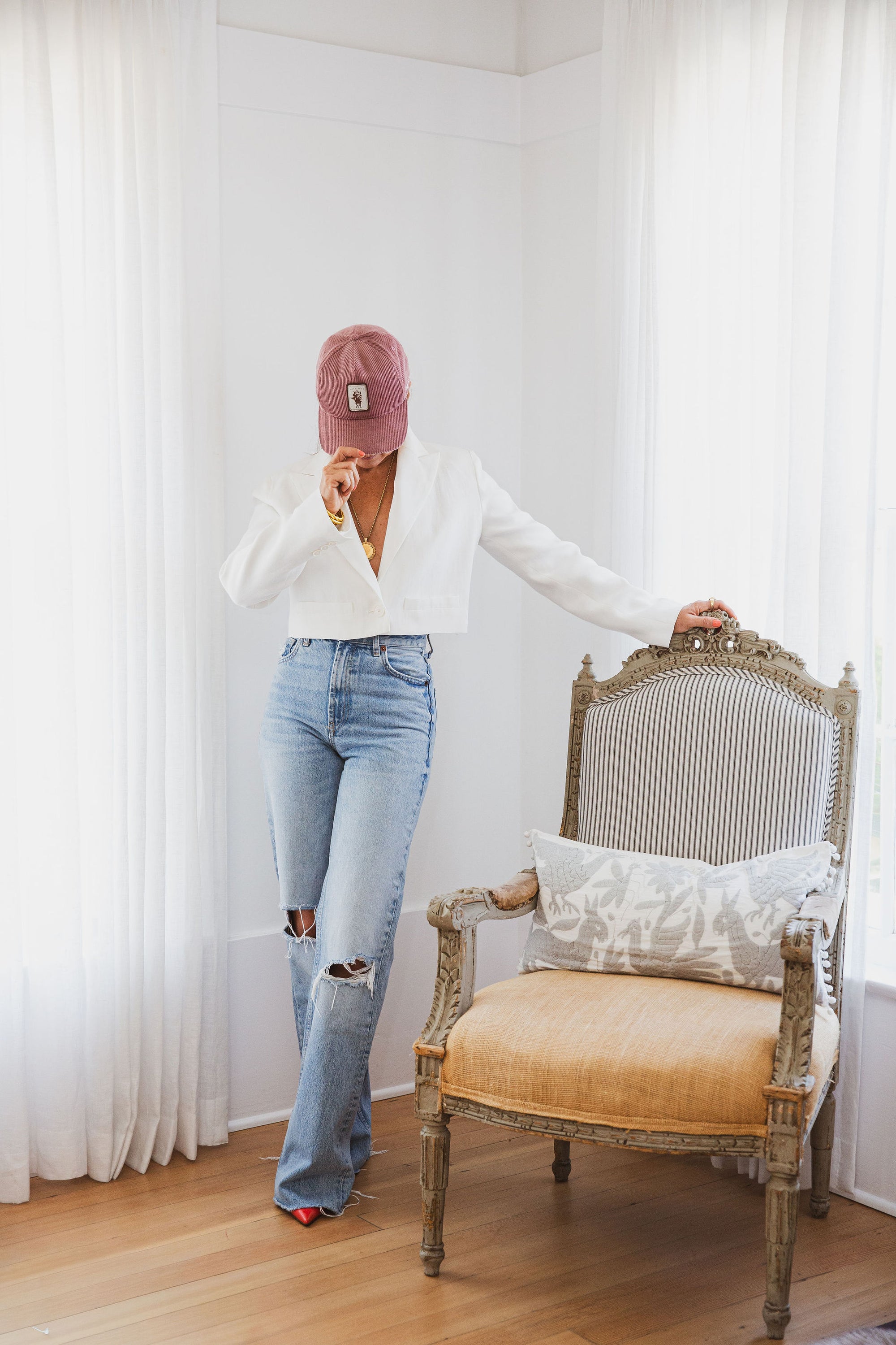 PRE-SALE Soy Señora Hat (Dusty Rose)