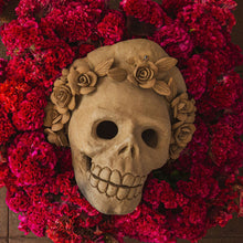 Large Clay Skull