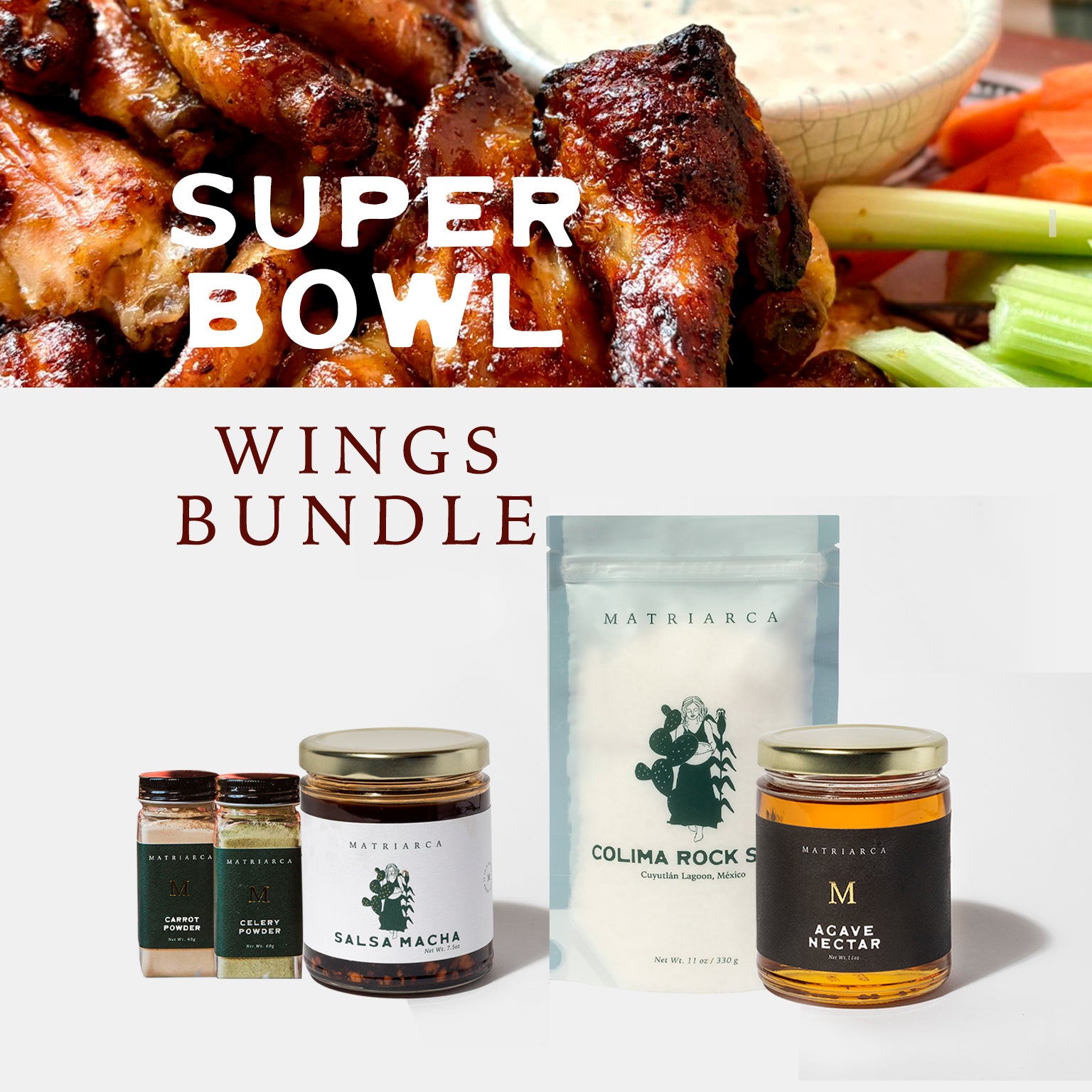 Super Bowl Agave-Glazed Wings Bundle