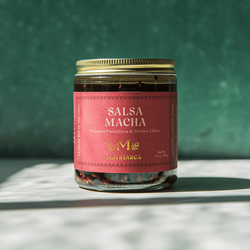 Salsa Macha with Pistachios & Morita Chiles