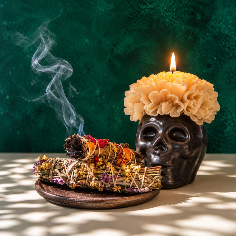 Candle & Two Sahumerios - The Light & Smoke Ritual