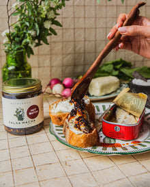 Salsa Macha Hot Batch with Pistachios & Morita Chiles