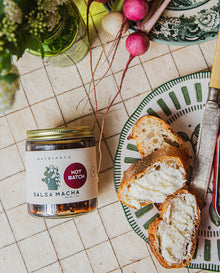 Salsa Macha Hot Batch with Pistachios & Morita Chiles