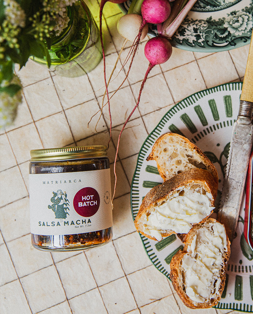 Salsa Macha Hot Batch with Pistachios & Morita Chiles
