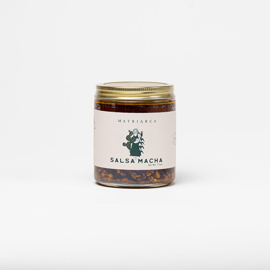 Salsa Macha Hot Batch with Pistachios & Morita Chiles