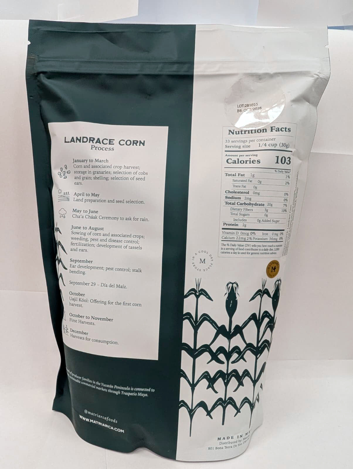 Maíz rojo chac chob Masaharina – Landrace Corn Masa