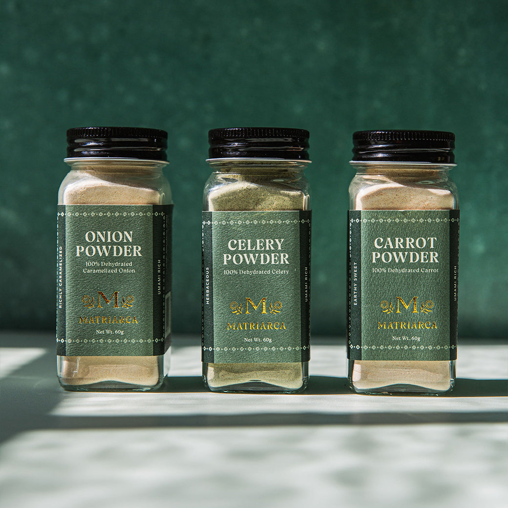Powdered Mirepoix Trio