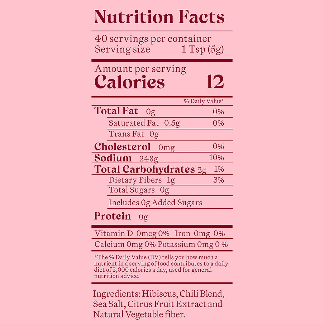 Pica Maica – Hibiscus Chile Citrus Sprinkle