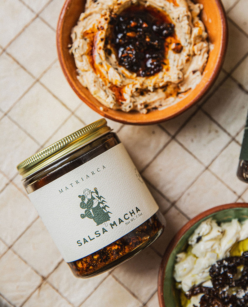 Salsa Macha with Pistachios & Morita Chiles