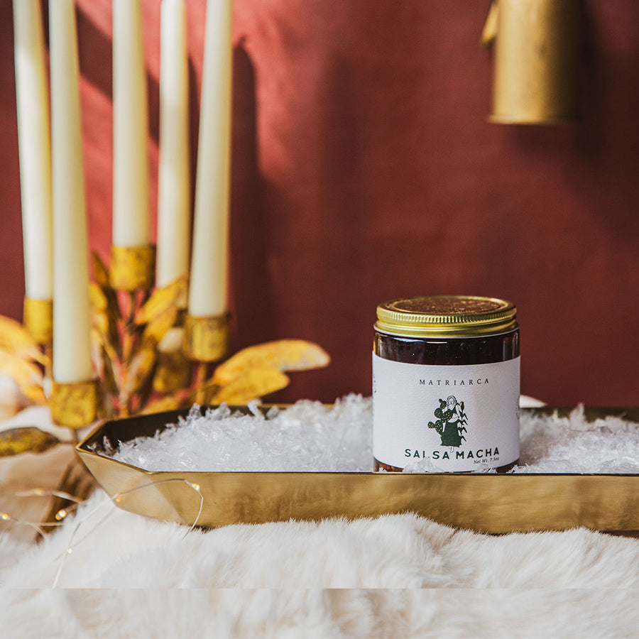 Salsa Macha with Pistachios & Morita Chiles