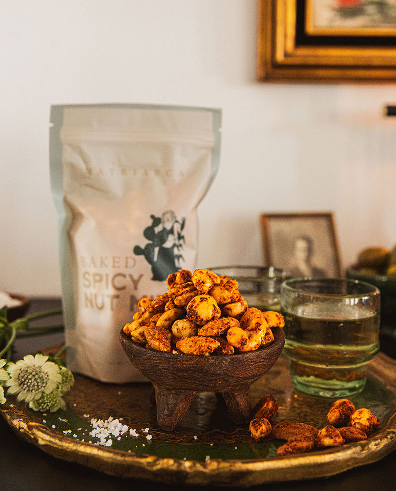 Baked Spicy Nut Mix